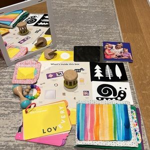 Lovevery “ The Charmer” playkit for 3-4 month olds
